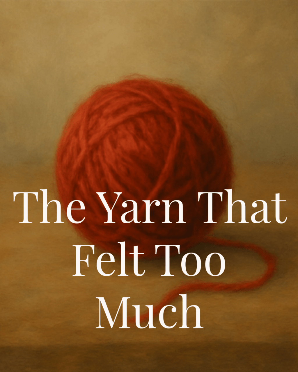 The Yarn That Felt Too&nbsp;Much